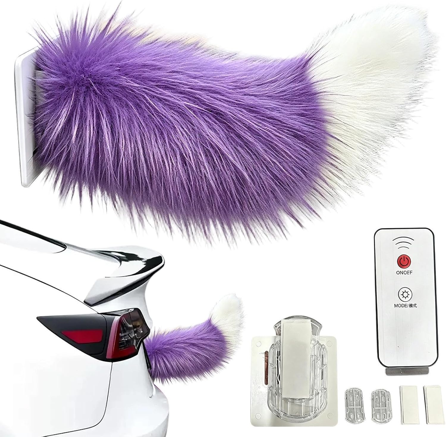 Moving Tail Remote Control Rechargeable Realistic Decor