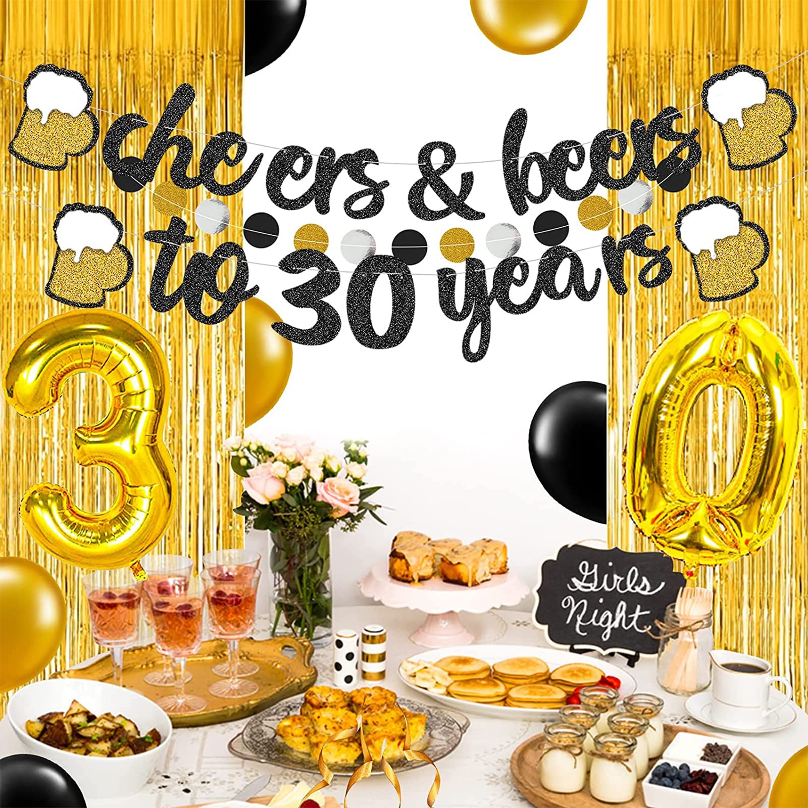 30th Birthday Decoration Ideas For Men MMTX 30th Birthday Decoration