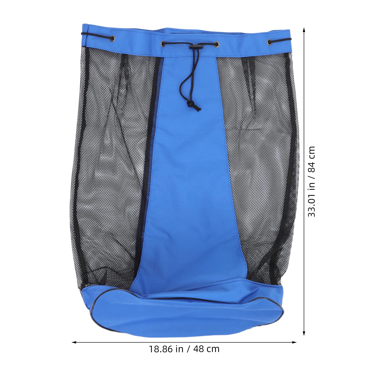 KOMBIUDA Borsa da Calcio a Rete Coulisse Resistente, Sacca Porta Attrezzatura Sportiva Ventilata Tracolla Singola per Palloni da Basket, Baseball e Nuoto, per Allenamento e Palestra