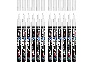 Overseas White Paint Marker Fine Tip