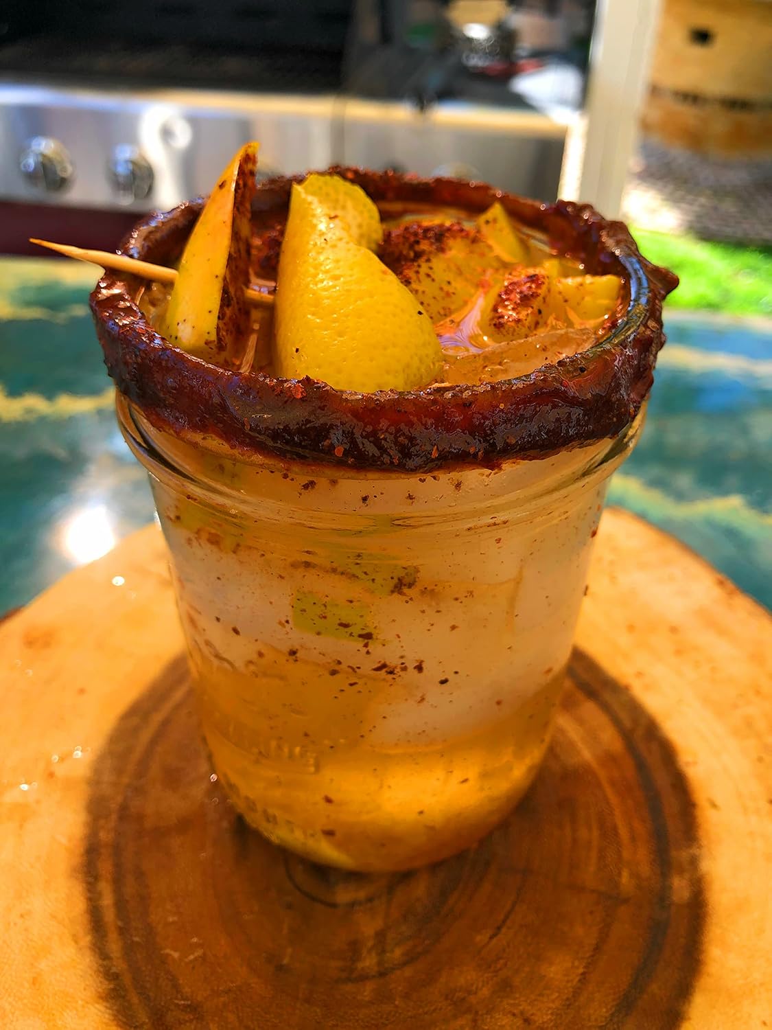 Candy Connect Suprema Chamoy Rim Dip Tamarind Paste Mexican Candy Spicy Chili Mango Chamoy Sauce - Great for Michelada Margarita Chamoy Gummies Dulces Mexicanos Cocktails Seltzers Fruit