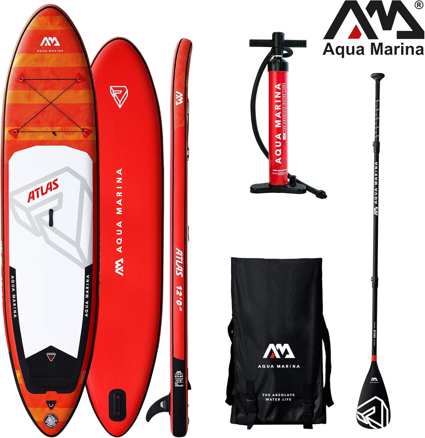 tavola per pagaia con zaini