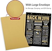 Vista 5 de Tarjeta de cumpleaños número 10, decoraciones de cumpleaños número 10 para niñas y niños, regalos divertidos para hija e hijo, tarjeta dorada negra