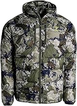 King's Camo XKG Down Hooded Transition Jacket | Water Resistant