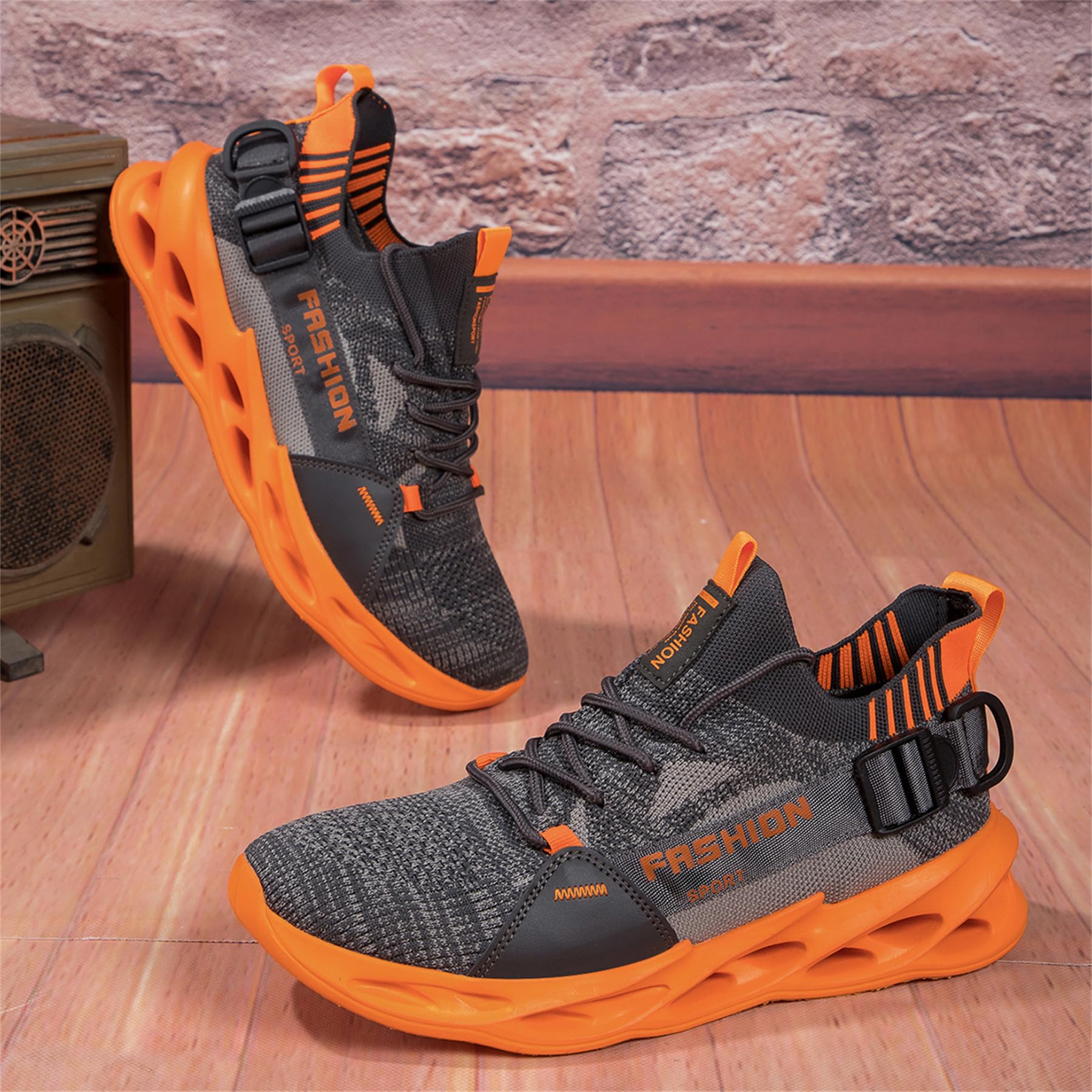 Uomo Donna Running Scarpe da Ginnastica Leggere Traspirante Casual Sportive Mesh Comode Fitness Jogging Sneakers Multicolore EU 36-46