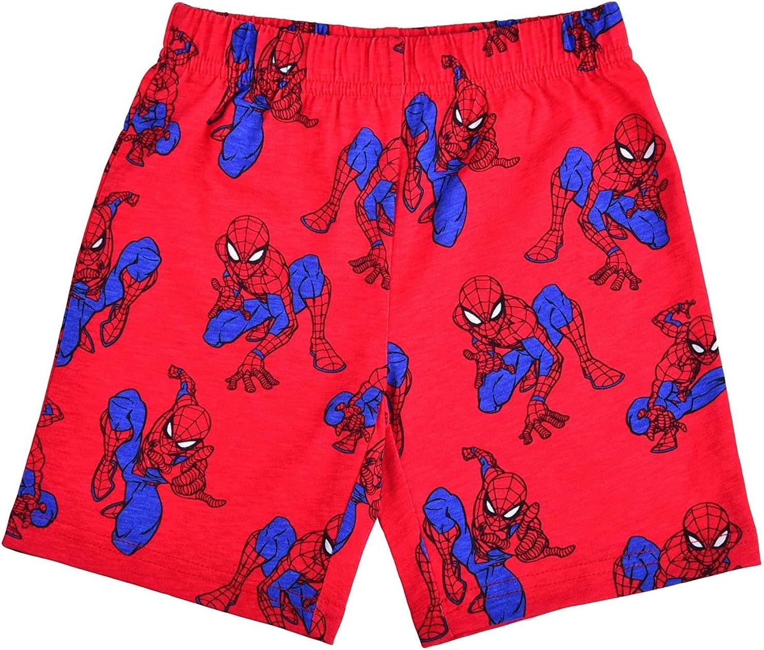 Marvel Avengers Boys Short Sleeve T-Shirt and Short Set for Toddler and Little Kids - Image 5