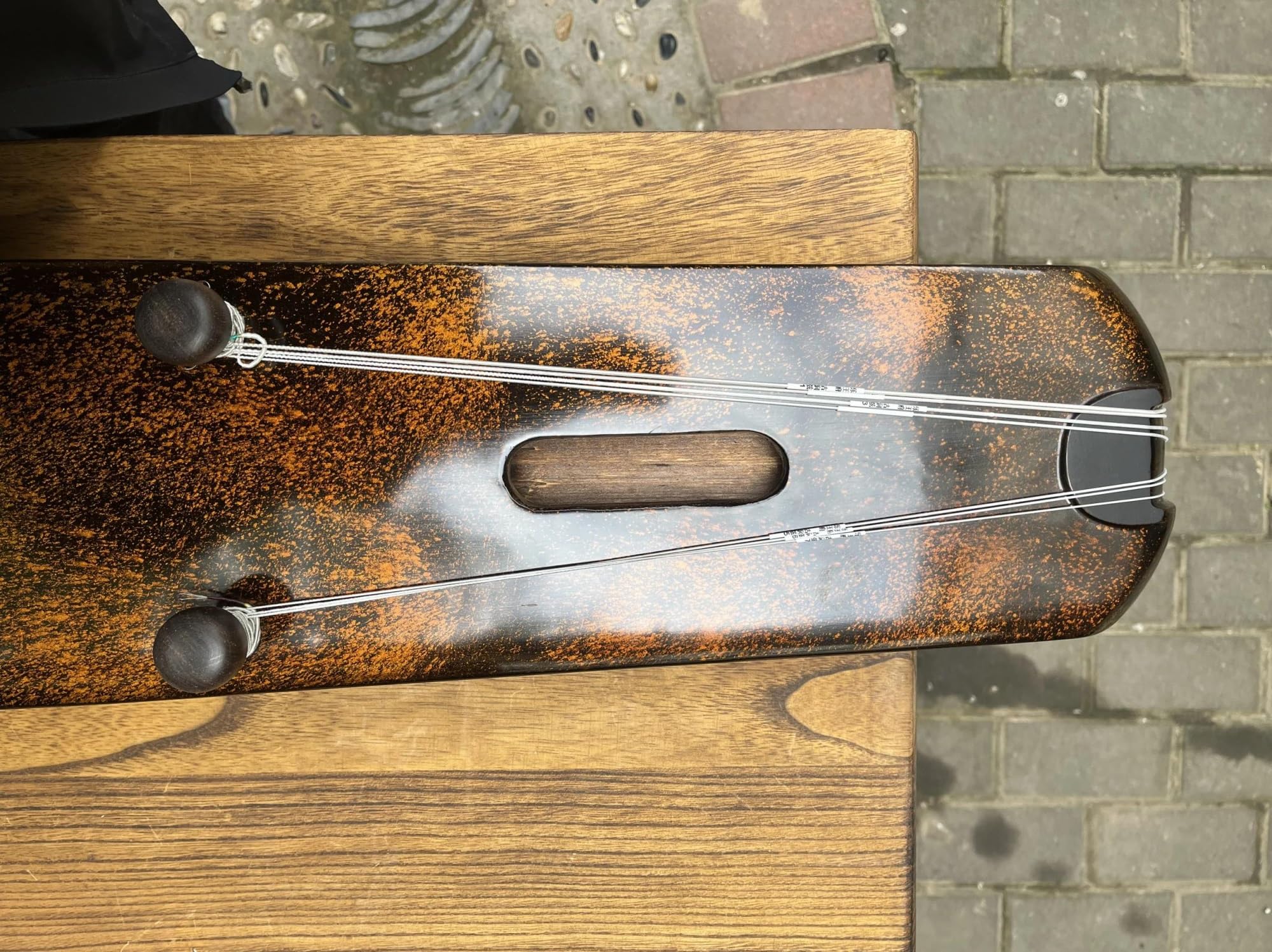 Guqin Dla Początkujących Chiński Instrument Smyczkowy Guqin Ze Starego Drewna Cedrowego W Stylu Chaotycznym