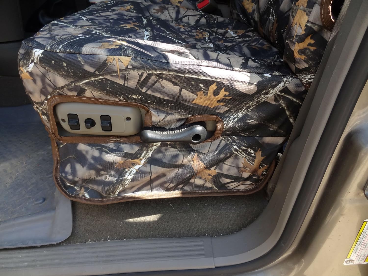 2006-2009 Dodge Ram 2500 or 3500 Exact fit Seat Covers in Gray Digital Camo Endura