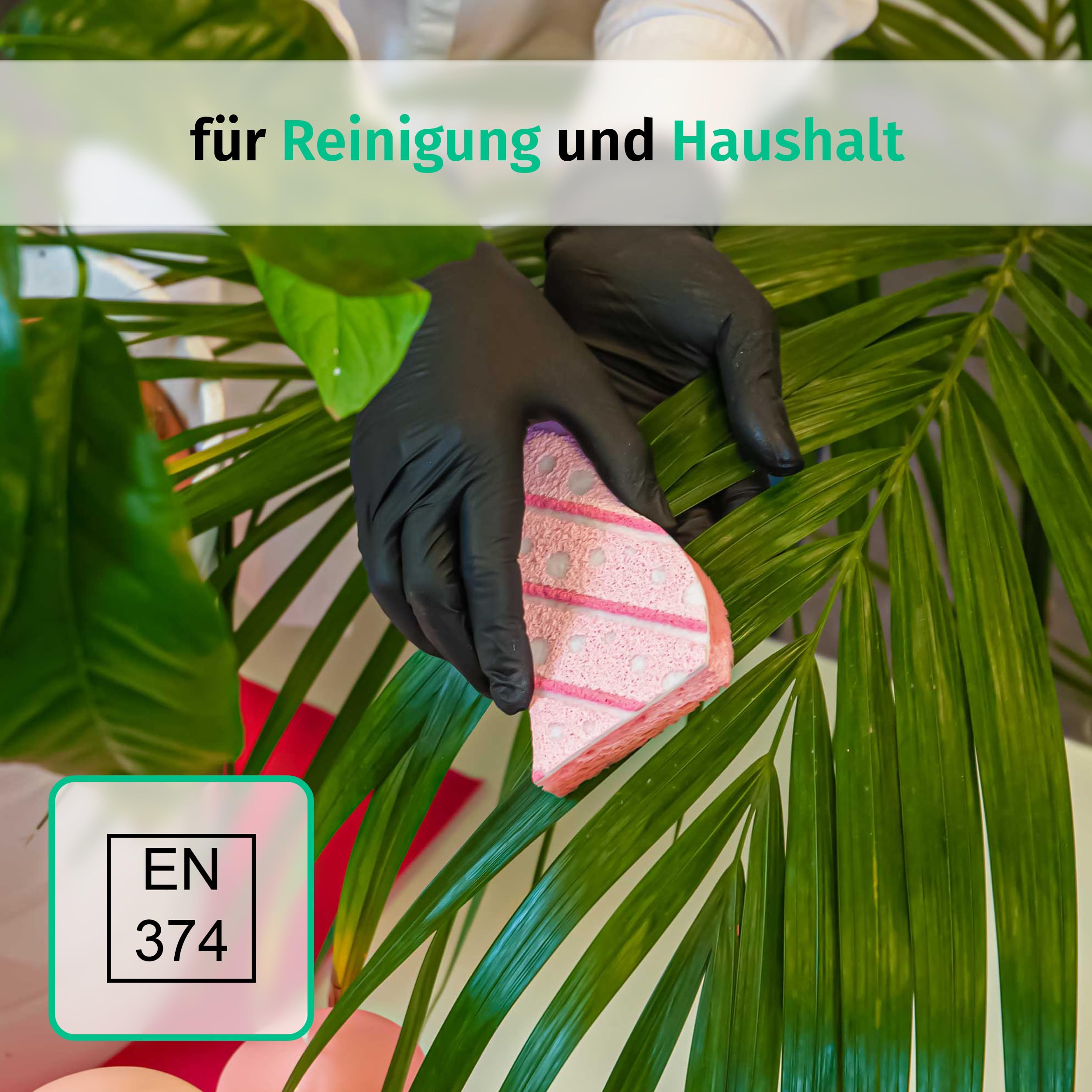 SF Nitrilhandschuhe S Schwarz – 2000 (10x200) Stück Einweghandschuhe, Einmalhandschuhe, Medizinische handschuhe, Puderfrei, Latexfrei, für Medizin, Küche, Putzen, Kosmetik, Haushalt