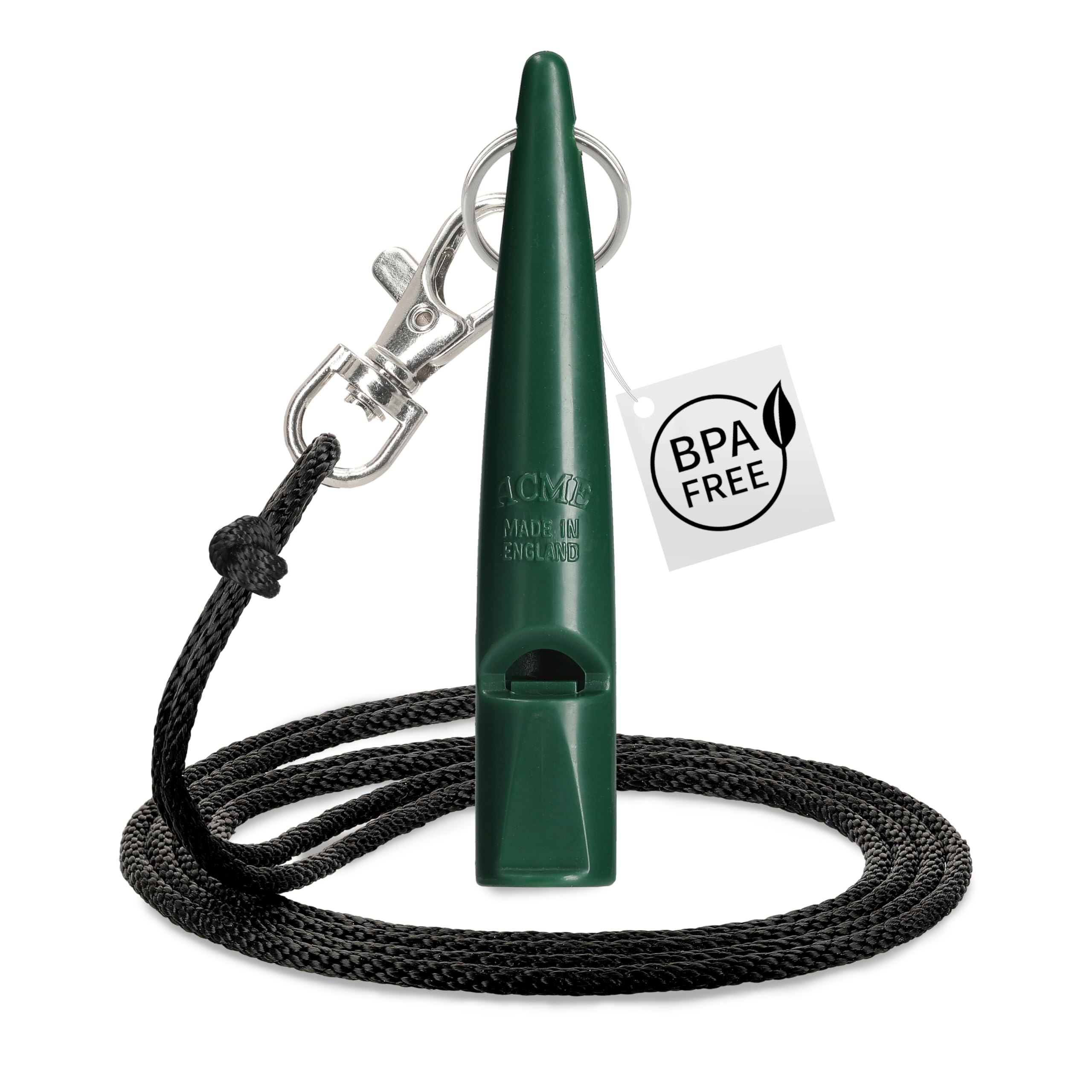 dog whistle no. 210.5 with whistle strap | Original from England | Ideal for dog training | Food-Grade ABS Material | Standardized frequency | Loud and far-reaching