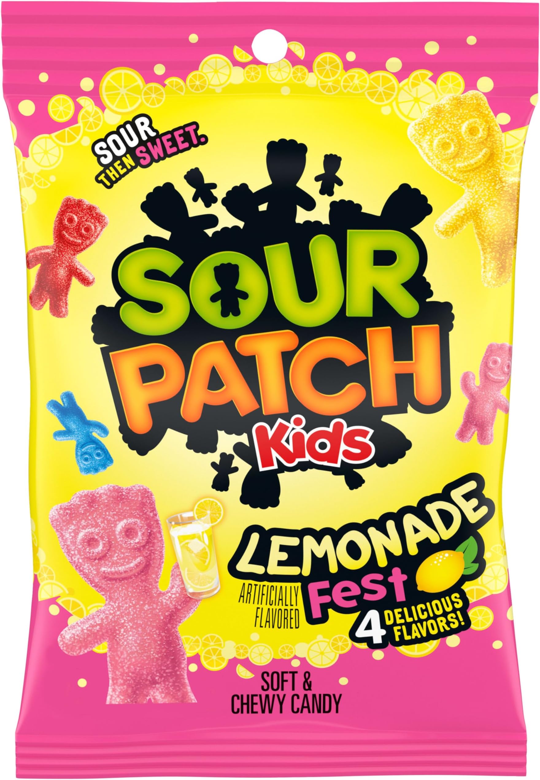 Lemonade Fest Soft & Chewy Gummy Candy, 8.02 oz