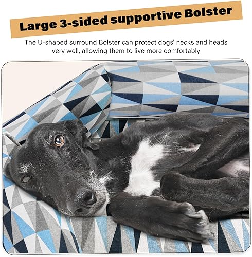 Miniatura 2 de Cama ortopédica para perros  Camas elevadas para perros con marco de metal, cama elevada para perros, fácil de montar, hasta 130 libras, XL (51