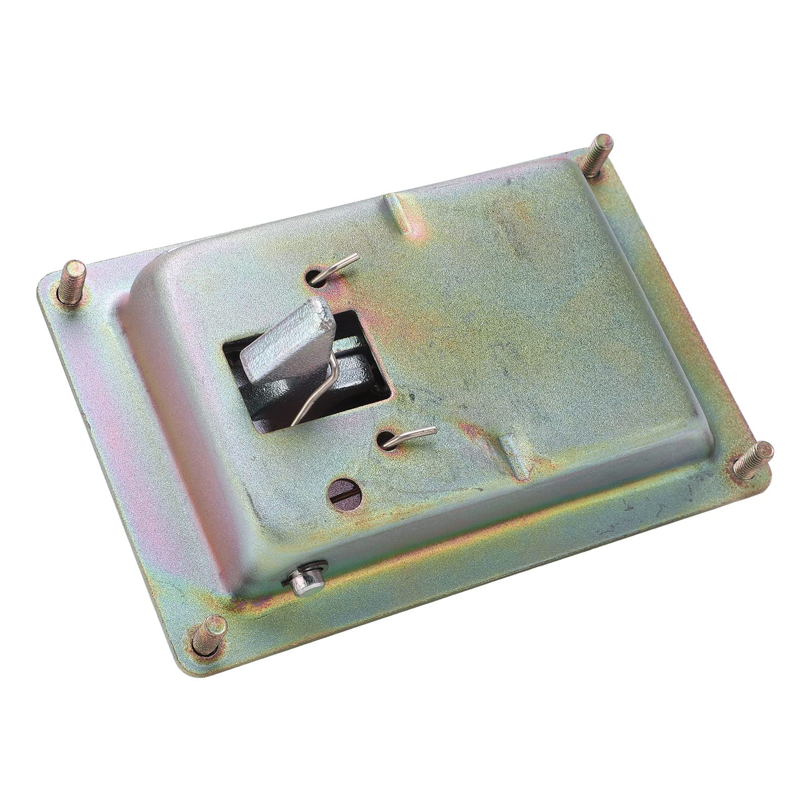 Zamek bocznych drzwi pompy hydraulicznej, trwały stop aluminium, mocny zamienny zamek pokrywy do serii ZAX 171x111mm