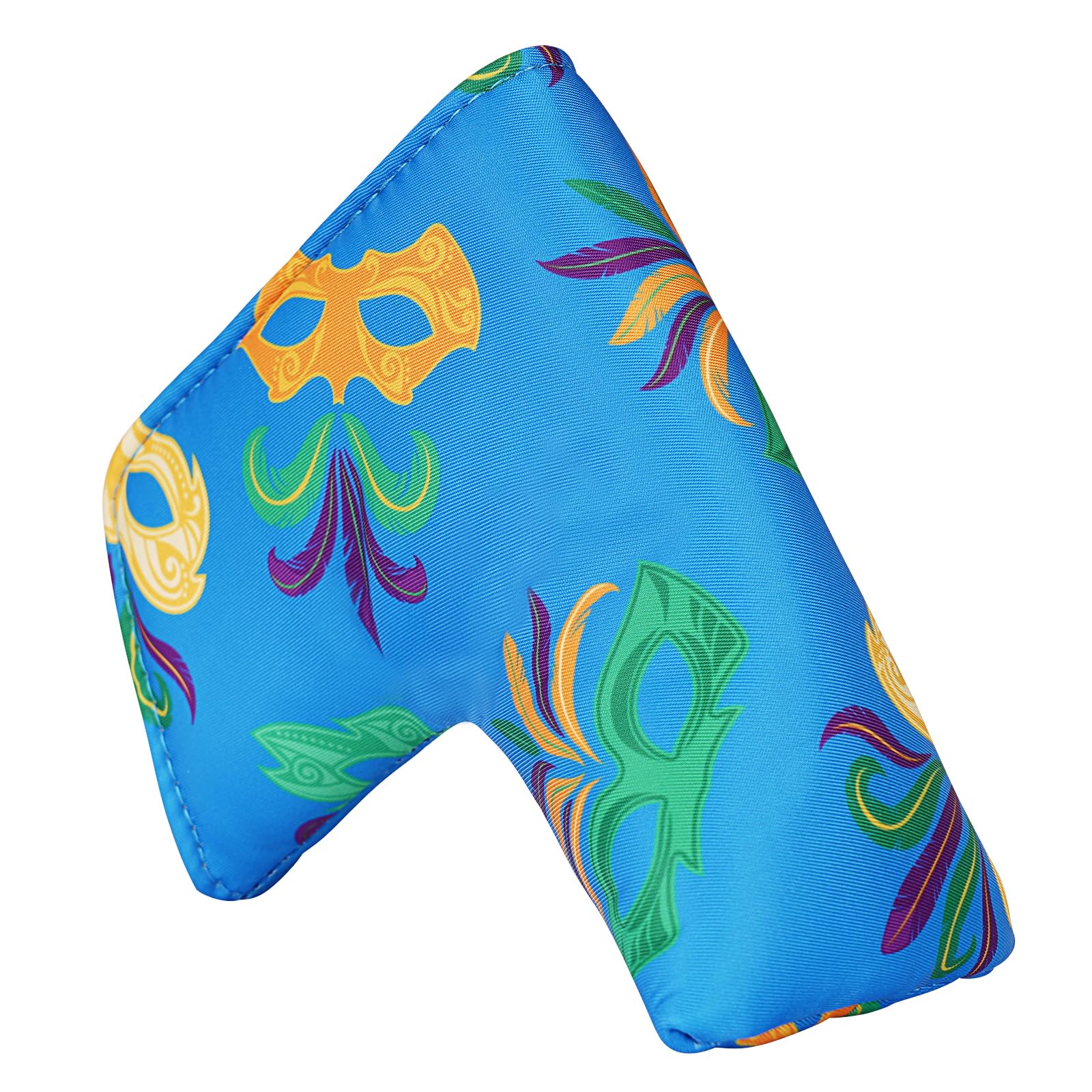 Blade Putter Headcover - Magnetic Closure & Party Mask Design Golf Putter Cover for Scotty Cameron, Odyssey, PING, Cleveland