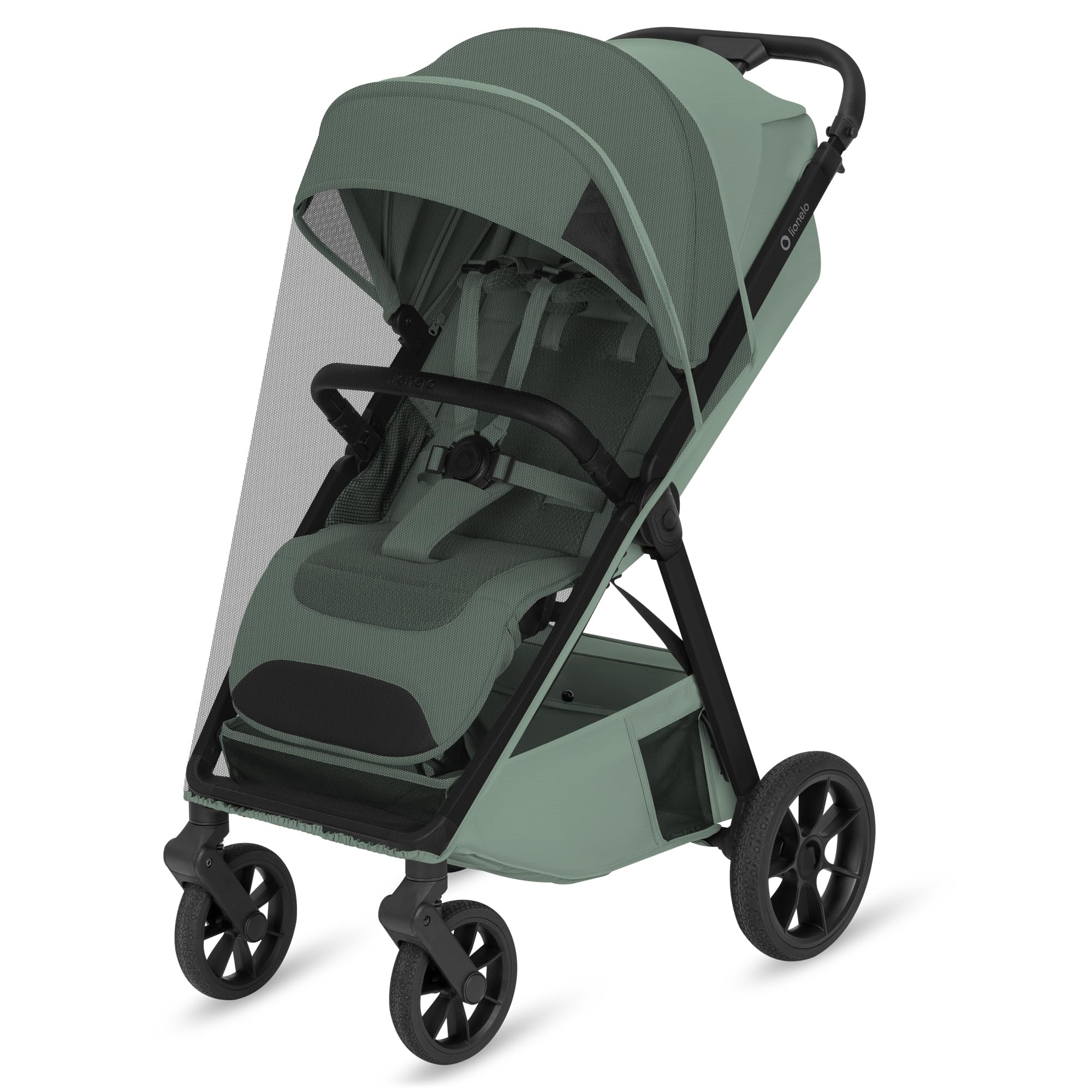 Lionelo Bett Silla de Paseo hasta 22 kg, Plegable, Reclinable, Ventilada