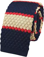 Gravatas de malha para homens, vintage, negócios, inteligente, casual, 5 cm, listradas, listradas, gravata listrada - vários padrões