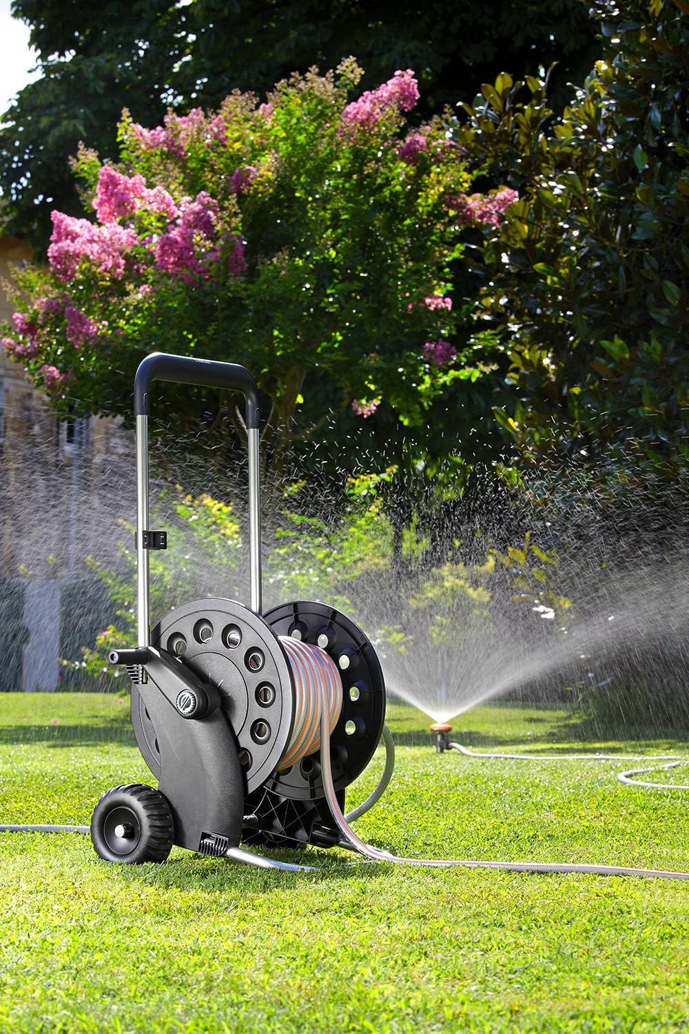 Claber Ecosei Hose Reel with Sturdy and Lightweight Aluminium Frame