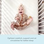 Newton Baby Matelas de crèche essentiel, Respirant & Lavable - blanc