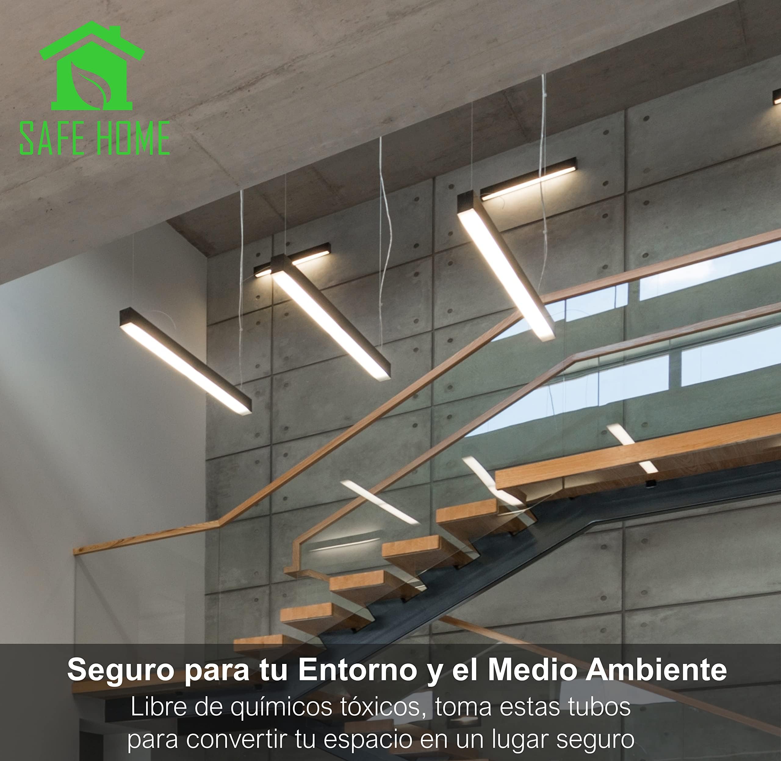 CLAR - Tubo fluorescente 120 cm T8 18W, Tubo120cm, Fluorescente Techo, T8, Tubo de Luz LED, Blanco Neutro 4000ºk (Pack 10)