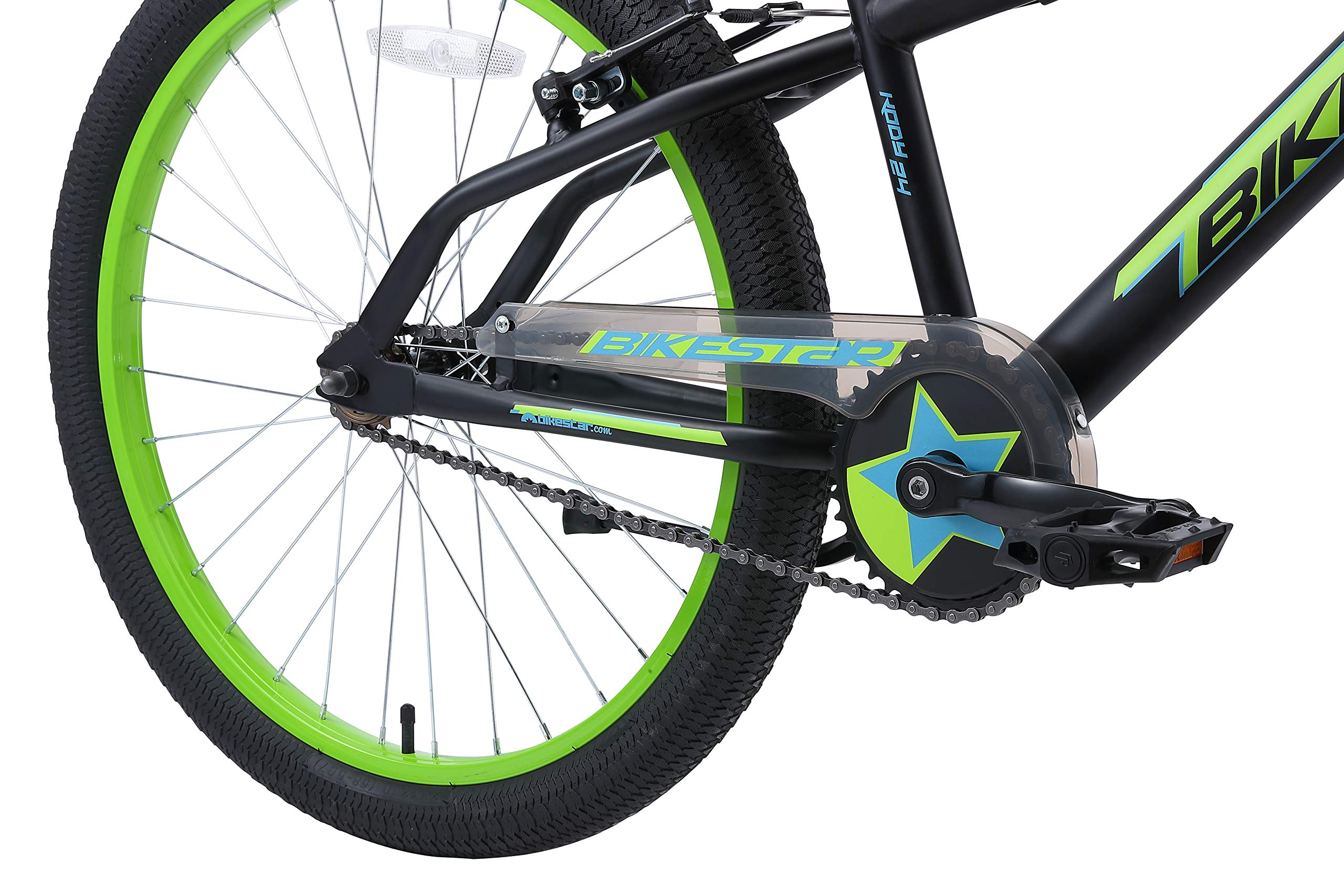 BIKESTAR Bicicleta Infantil 24 Pulgadas Montaña para Niños y Niñas a Partir de 10 Años