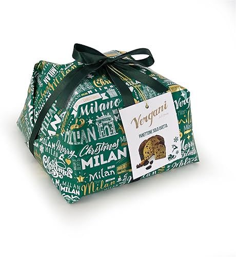 Vergani Panettone Gourmet senza Canditi con Uvetta da 750 gr
