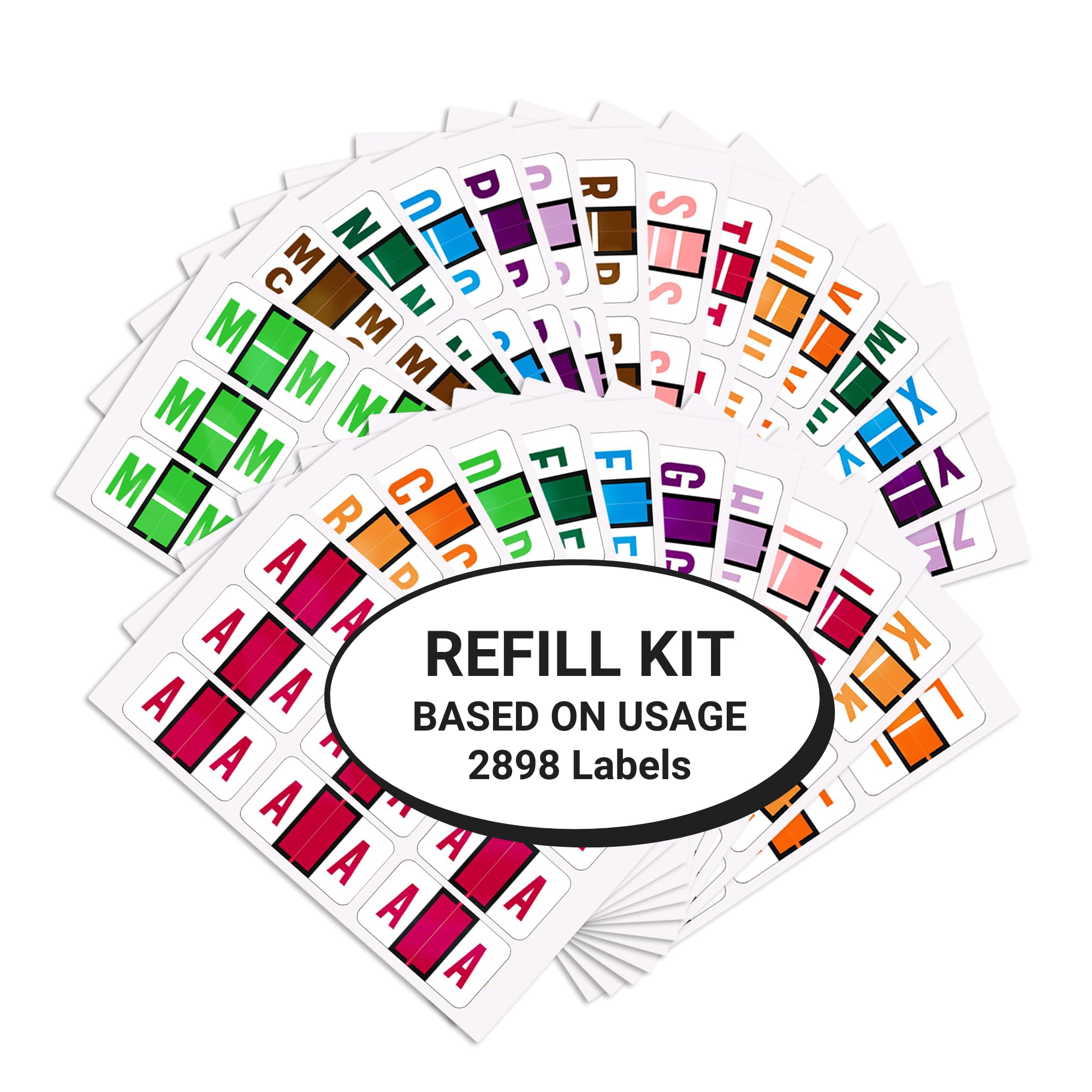 Sticky Rolls Series 2 Doctor Stuff File Folder Labels - Laminated Red ...