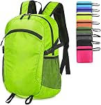 Small Hiking Daypack,15L Waterproof Hiking Backpack Packable Lightweight Travel Day Pack for Women Men