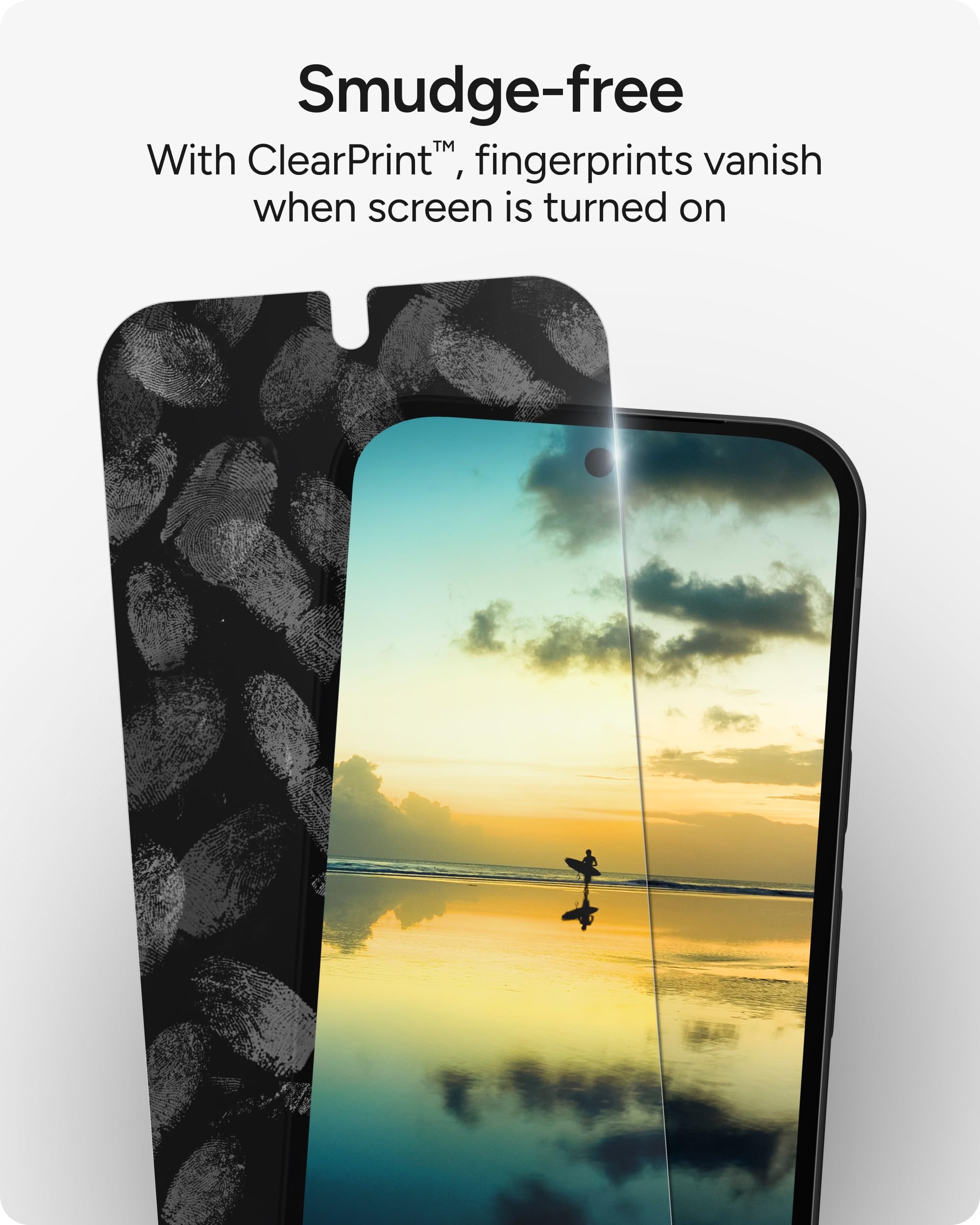 ZAGG Glass Elite Privacy - Pellicola protettiva per Google Pixel 11 / Pixel | InvisibleShield, protezione dagli urti in vetro temperato, filtro privacy a 2 vie, anti-impronte, facile installazione