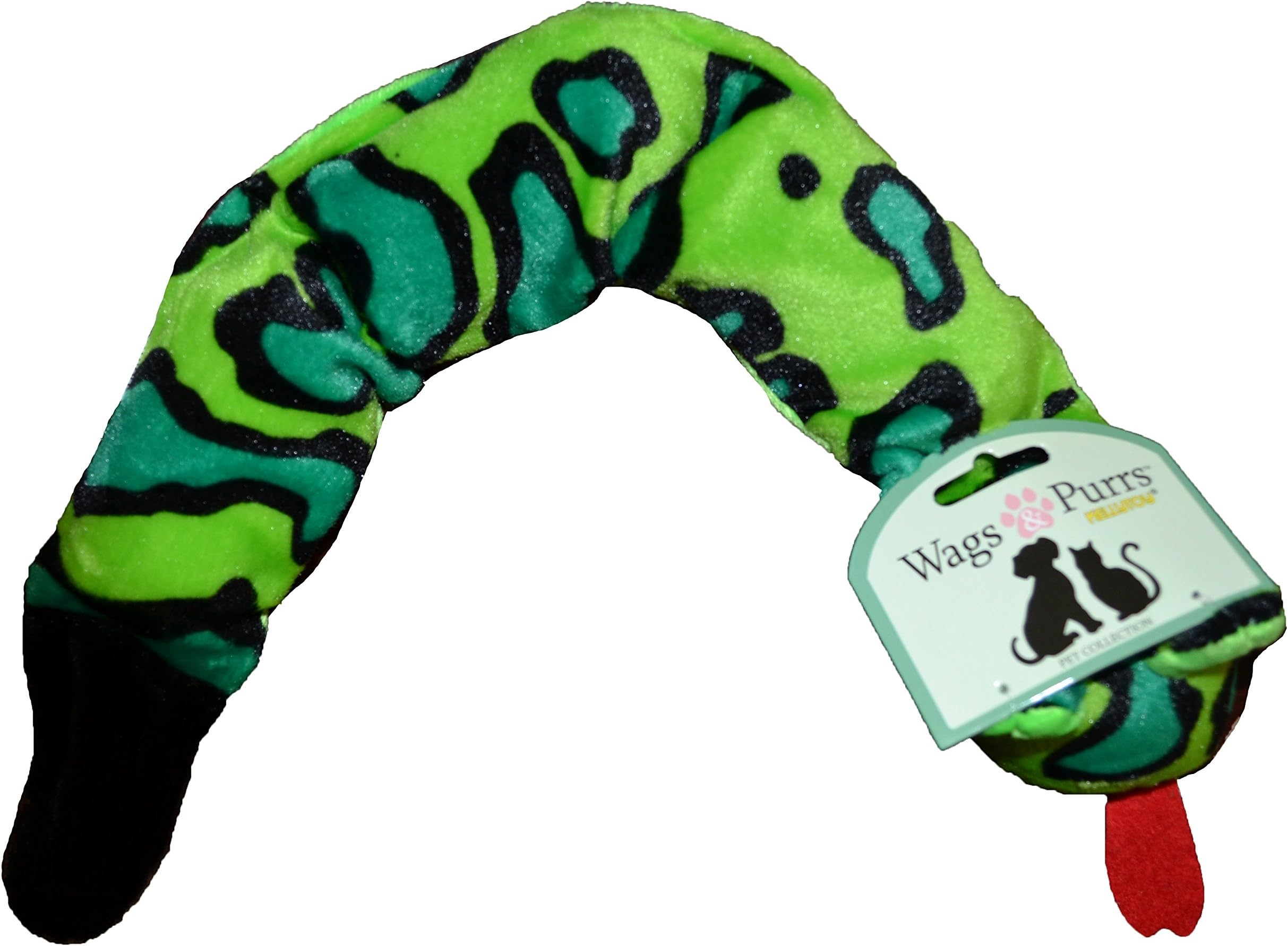Dog Multi-Squeakers Squeak Toy Snake Plush Kelly Pet Toy Collection