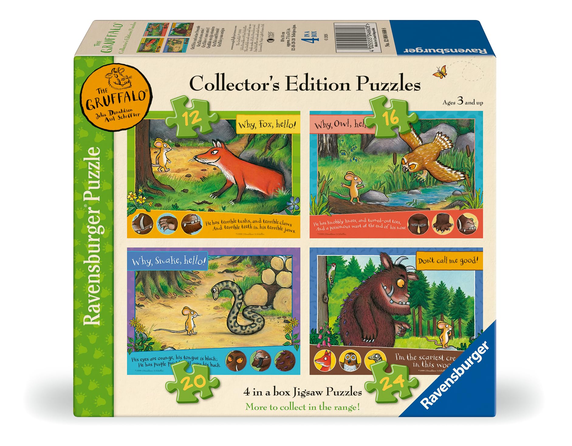 Ravensburger Children Puzzles The Gruffalo Collection 1 - Ages 14+