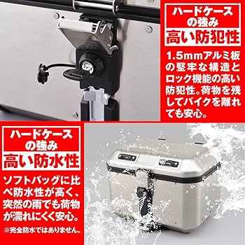 【専用☆⑥】 Amazon | GIVI(ジビ) バイク リアボックス モノキー 46L アルミ
