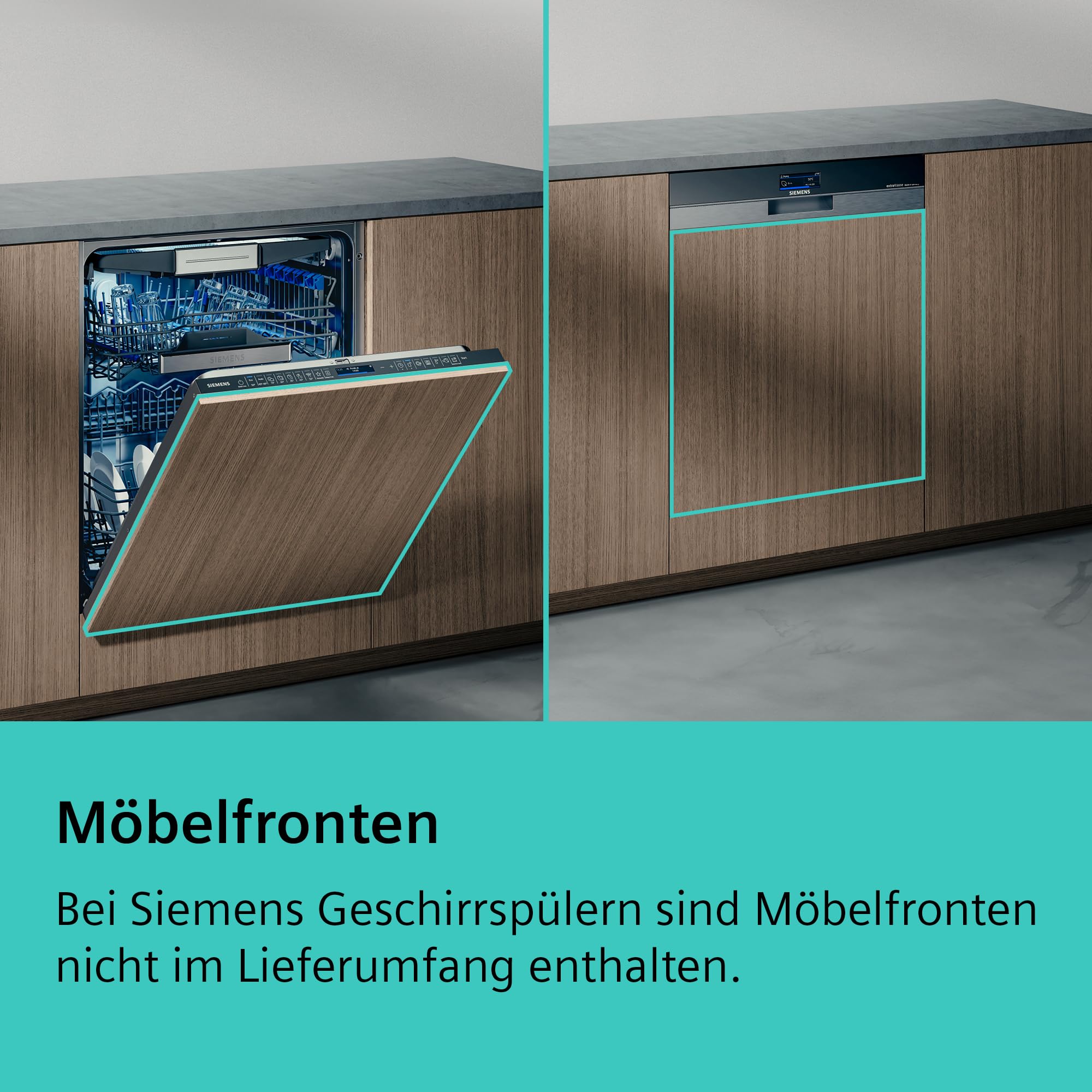 Siemens SN63HX03TE iQ300 Geschirrspüler vollintegriert 60 cm Besteckkorb smartStart aquaStop
