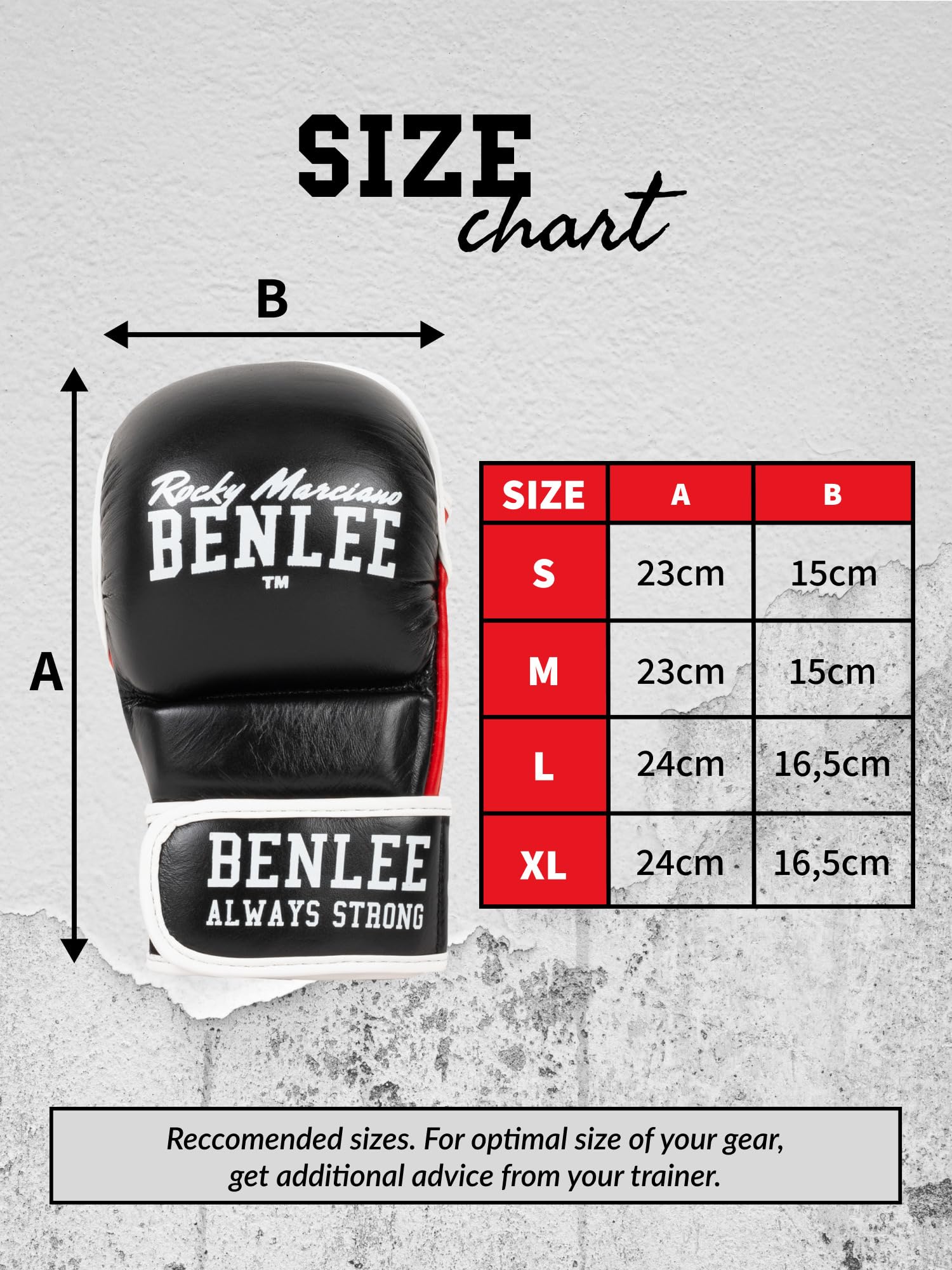 BENLEE Rocky Marciano Boxhandschuhe MMA Sparring Gloves Striker