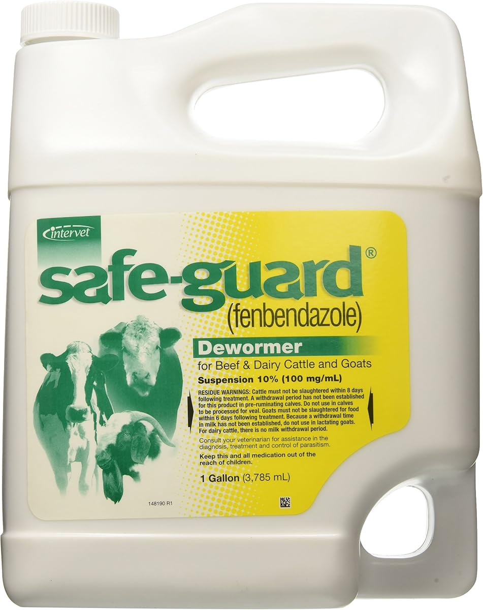 Merck Safeguard Suspensión para gusanos para mascotas, 1 galón