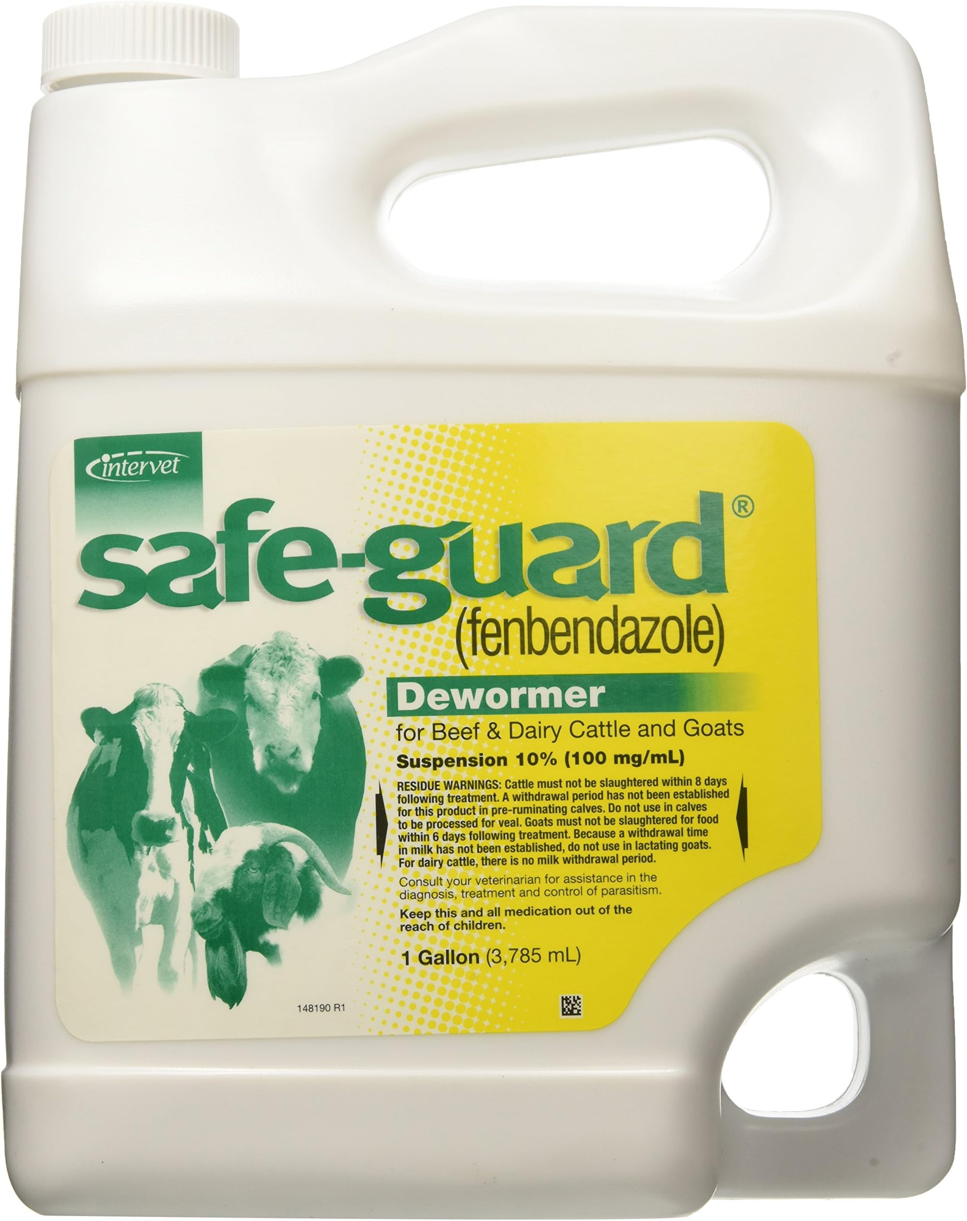 Merck Vetoquinol Safeguard Suspension Pet Wormers, 1-Gallon