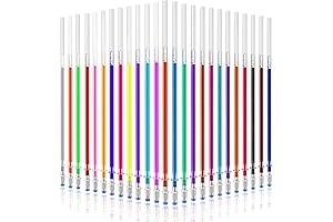 Zonon 200 Gel Pen Refills for Adult Coloring, Drawing, Journaling