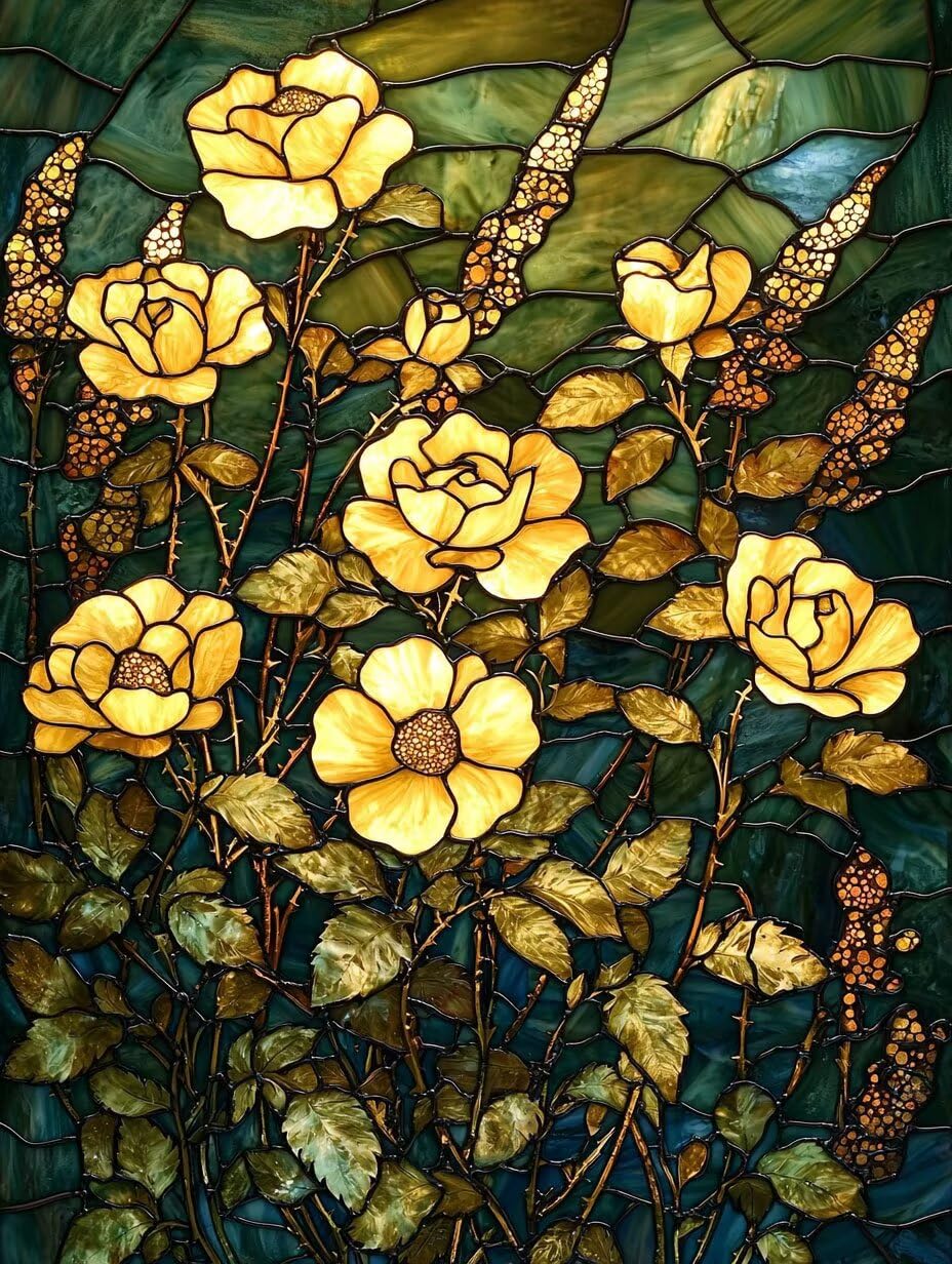 WEISHIWE Gelbe Rose Malen Nach Zahlen Erwachsene Anfänger, 80x100cm c-471 | Malen nach Zahlen Erwachsene Leinwand Kit, DIY Handgemalt Ölgemälde Set mit 3-Pinseln und Acrylfarbe für Wanddeko,Ohne Rahmen