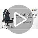 Green Soul Glance Multi-Functional Ergonomic Gaming Chair, Premium Leatherette Chair with Best in Class Comfort, Adjustable Neck & Lumbar Pillow,... - Image 2