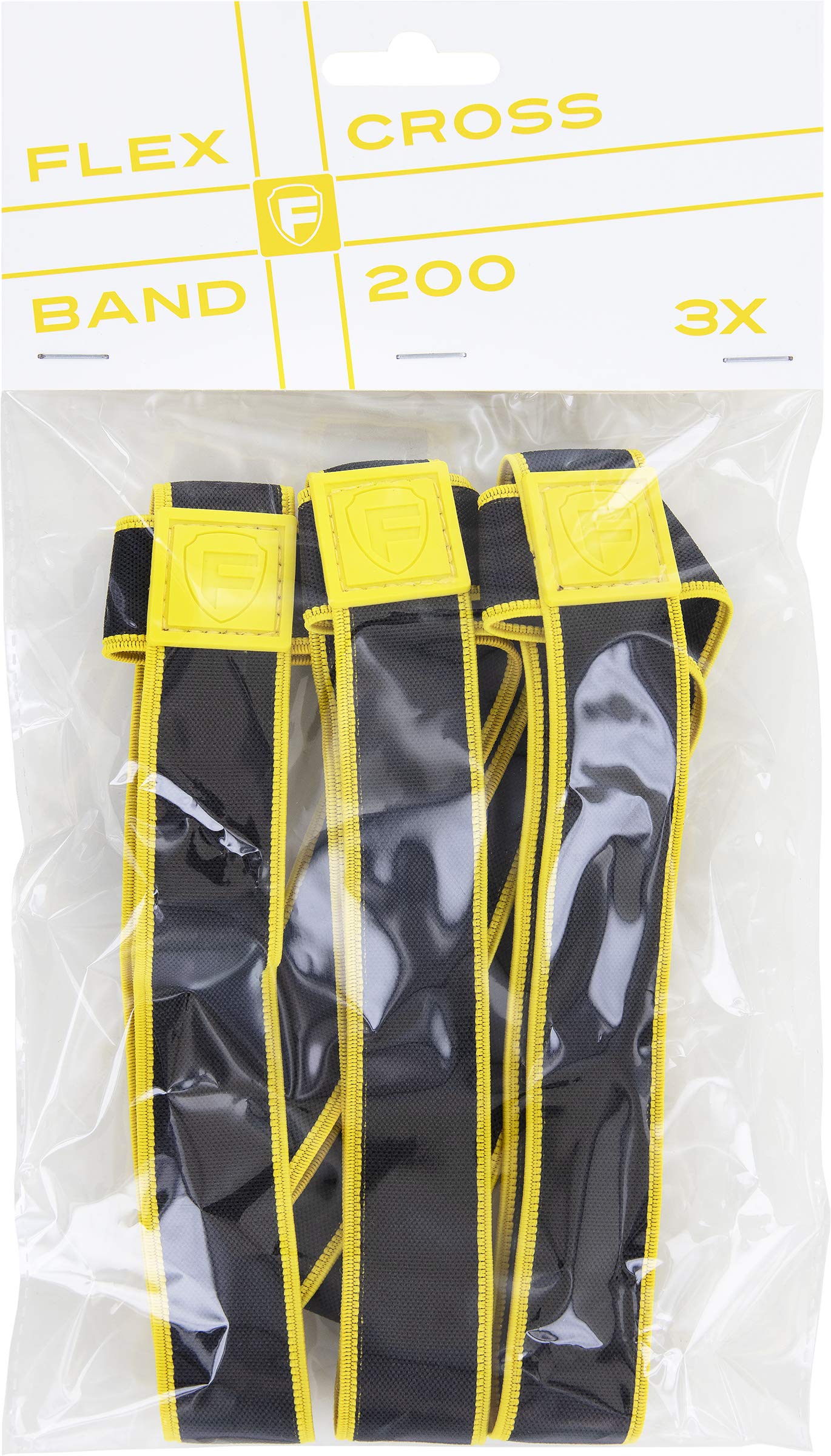 FeldherrFlex Cross Band Yellow - Size M, Amount:3 pcs. Multipack in Bag