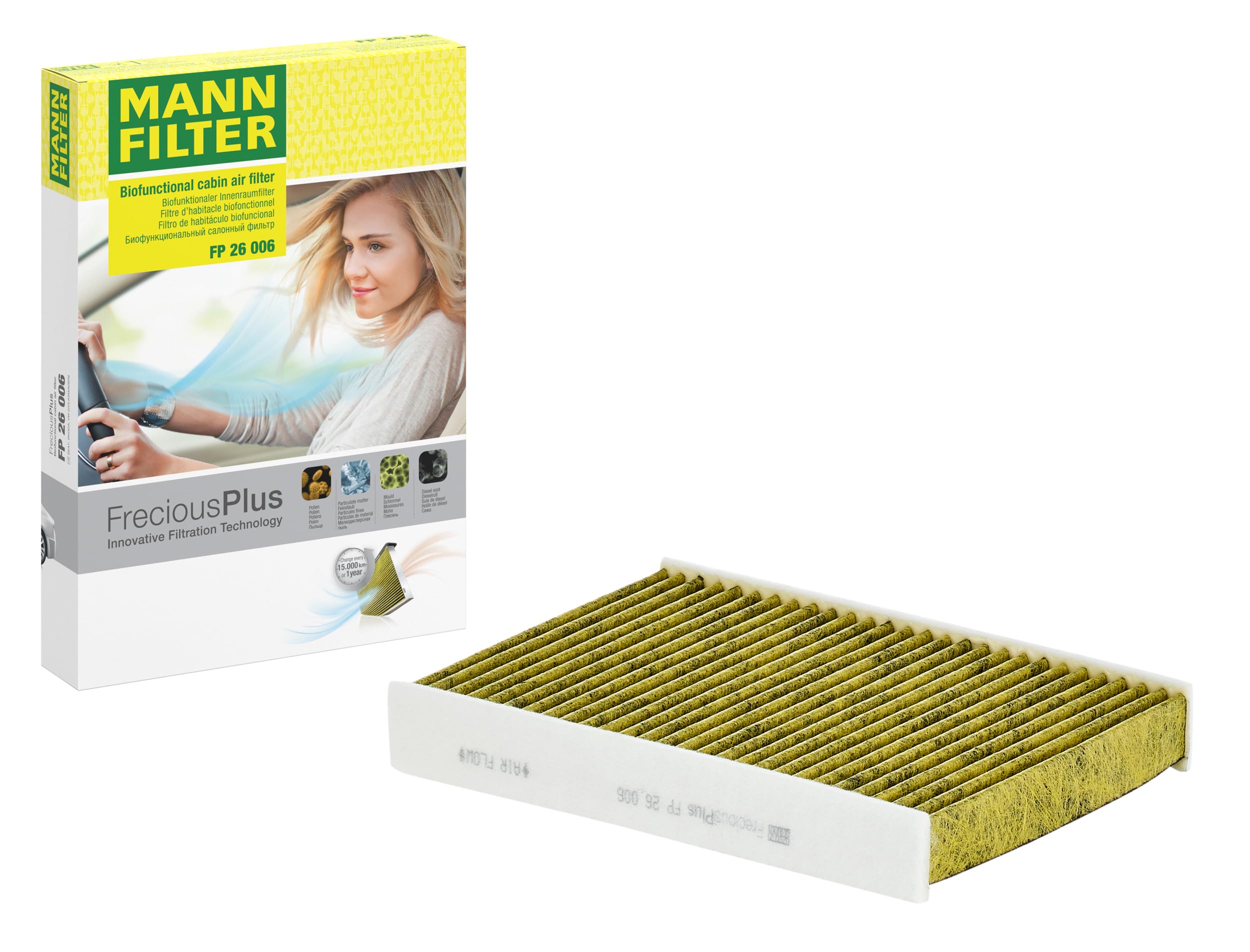 MANN-FILTER FP 26 006 Cabin Air Filter - CARS + TRANSPORTERS