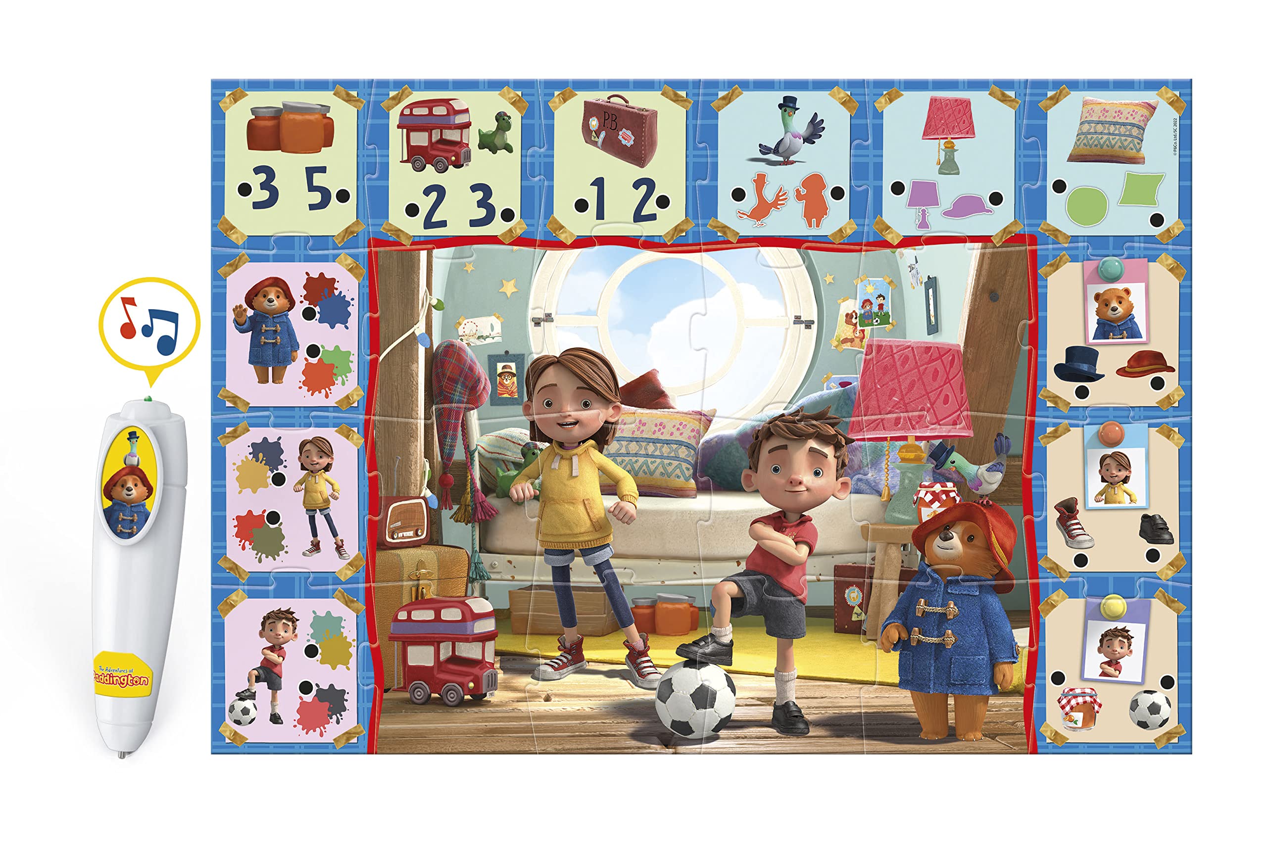 Clementoni - Paddington Puzzle de Suelo Gigante, 16390