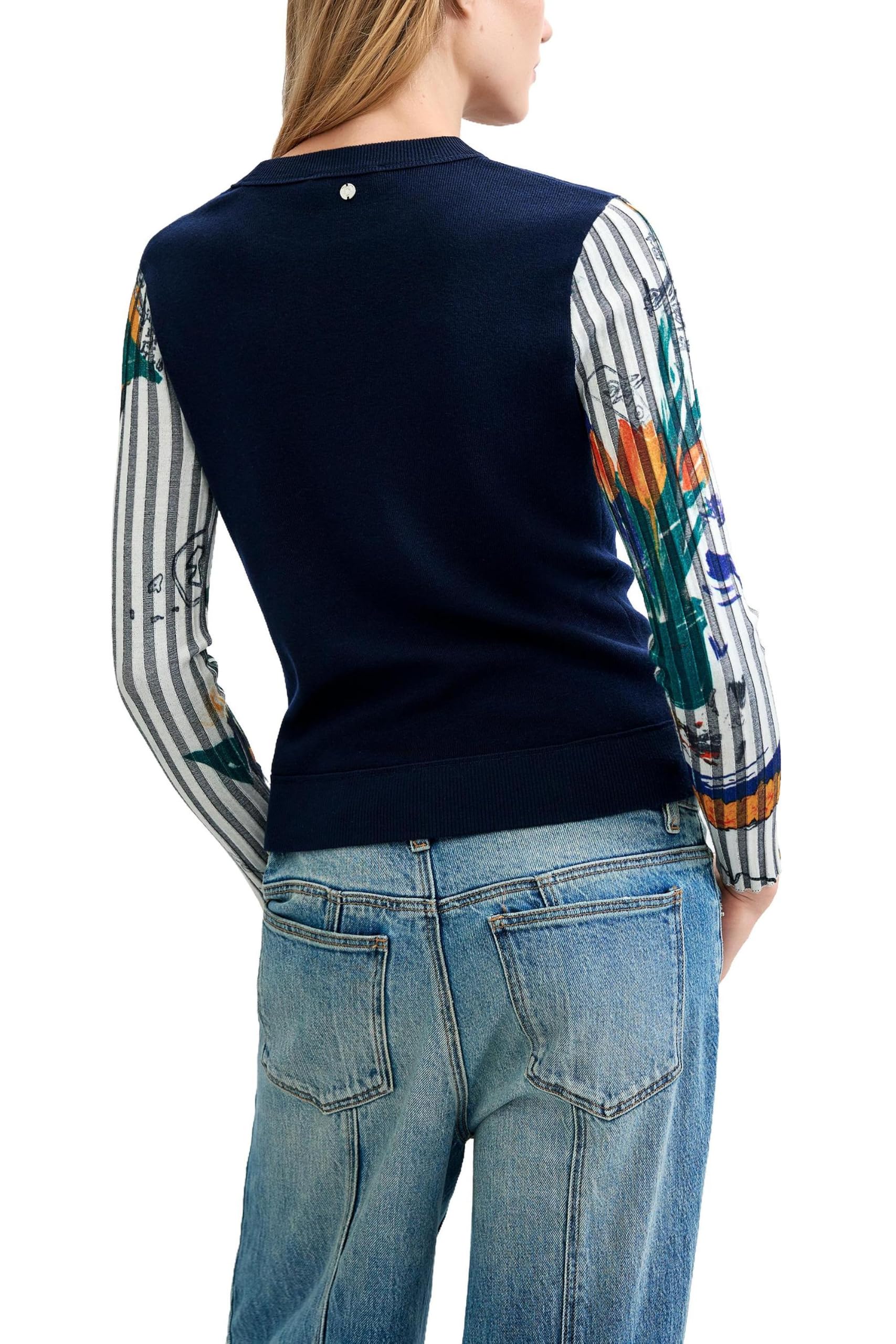 desigual Jers_Marino Jersey Mujer