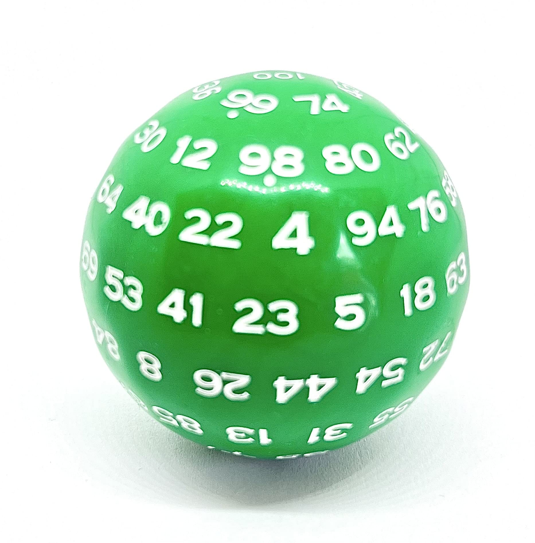 Dice D100 Green/White