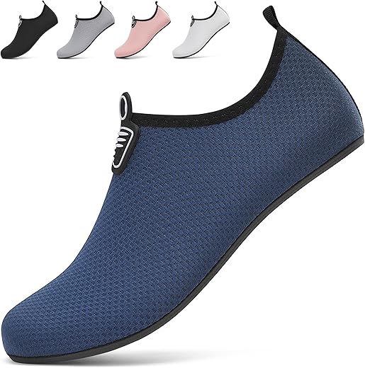 BARFULKER Unisex Badeschuhe – Leichte, schnell trocknende Aquaschuhe