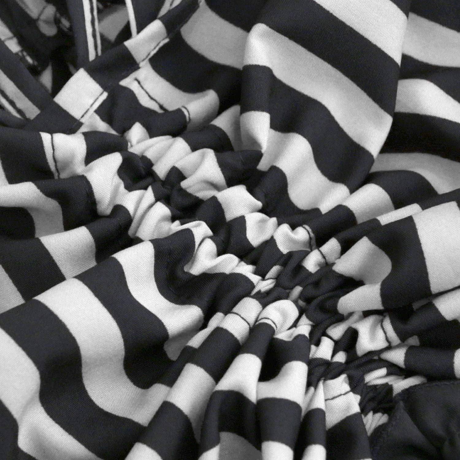 Charmian Women's Steampunk Gothic High Low Cyberpunk Skirt - Image 4