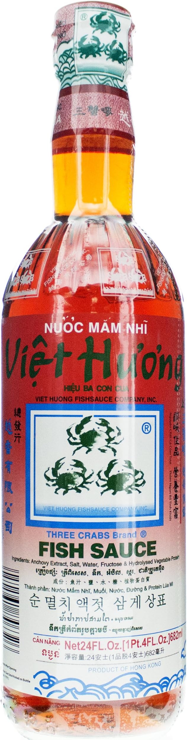 Three Crabs Premium Fish Sauce 682ml