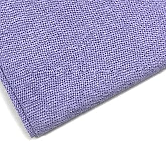 Plain 100% Cotton Fabric - 60 INCH Wide - 10 Colors by M&J® (Lilac, 1 METRE)