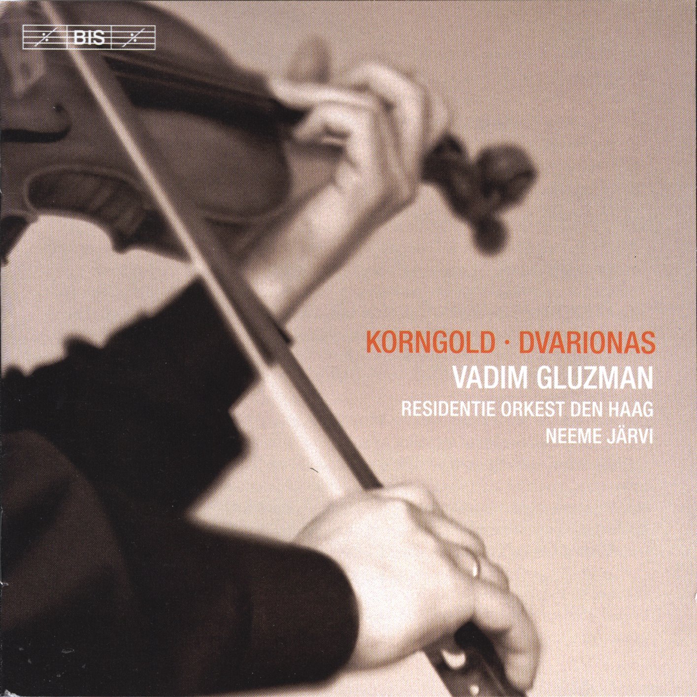 Korngold: Violin Concerto; Dvarionas: Pezzo Elegiaco, Concerto