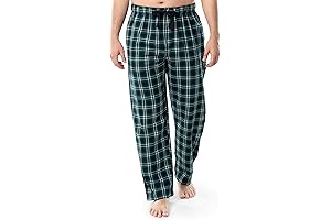 Super Soft Men's Flannel Jogger Pajama Pants