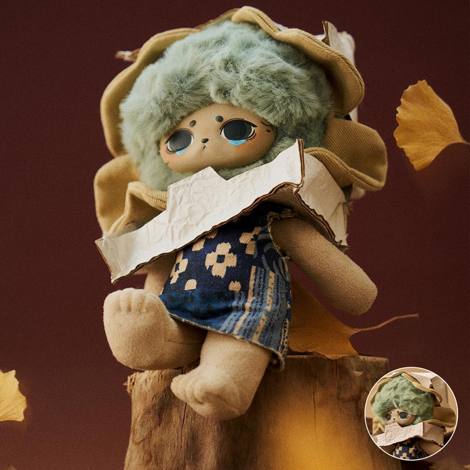 CALEMBOU Plush Doll Blind Box, 8'' Echo Forest Whispers Series Stuffed Animal Handmade Plush Toys, Kawaii Mystery Collectible Toys Cute Soft Charm Christmas Birthday Gifts (Forest Whispers Series) - Image 8